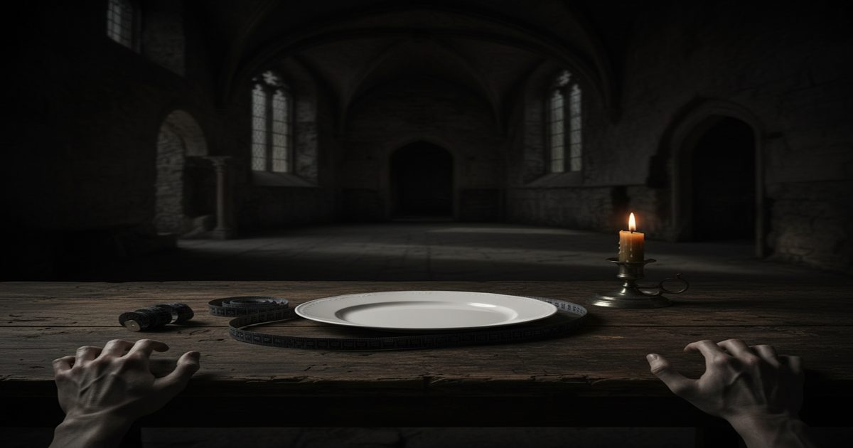 horror wellness dieta ossessione piatto vuoto body horror gotico